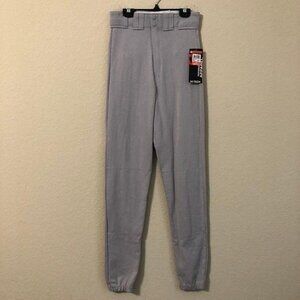 Worth Baseball Pants Grey Performance Athletic NWT